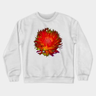 Fire flower Crewneck Sweatshirt